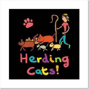 Herding Cats Posters and Art